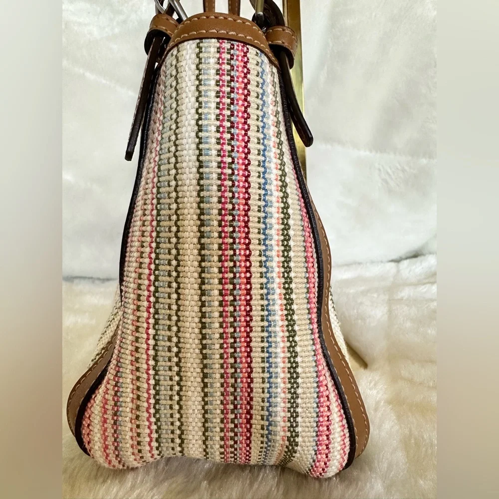 Fossil Striped Multicolor Shoulder Bag - Picture 3 of 12